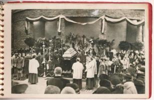 Kaszap István emlékalbum - füzet 20 lappal / booklet with 20 non PC cards