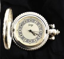 Heritage collection Sorge típusú mechanikus, gyűjtői zsebóra, eredeti dobozában, leírással, újszerű állapotban. Működik. / Mechanic pocket watch