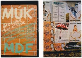 Sopron - 28 db modern fotó az 1990-es választásokról / 28 modern photos of the 1990 Hungarian parlia...