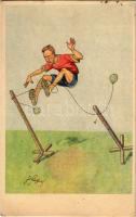 1922 Sport humour. B.K.W.I. 404-1. s: Fritz Schönpflug (EK)
