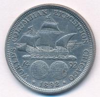 Amerikai Egyesült Államok 1892. 1/2$ Ag "Columbiai fél dollár" T:2 
USA 1892. 1/2 Dollars...