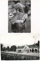 40 db VEGYES magyar város képeslap és motívumlap / 40 mixed Hungarian town-view postcards and motive...