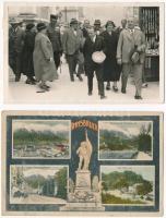 9 db RÉGI osztrák képeslap / 9 pre-1945 Austrian town-view postcards