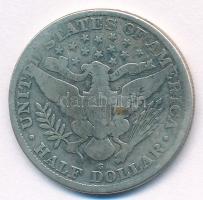Amerikai Egyesült Államok 1915S 1/2$ Ag "Barber" T:3 
USA 1915S 1/2 Dollar Ag "Barbe...