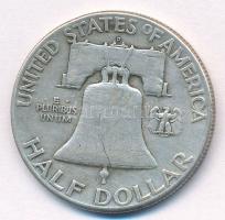 Amerikai Egyesült Államok 1948D 1/2$ Ag "Franklin" T:2-
USA 1948D 1/2 Dollar Ag "Fra...
