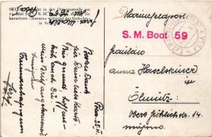 Gefecht in der Otrantostraße am 15. Mai 1917. SMS Saida nimmt die havarierte Novara während des Gefe...