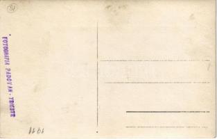 Trieste, Trieszt; SMS Tegetthoff osztrák-magyar haditengerészet Tegetthoff-osztályú csatahajójának v...