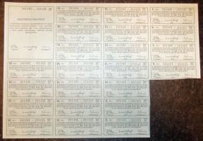 1923. "Felsőmagyarországi Takarékpénztár és Leszámítolóbank Részvénytársaság" részvénye 10...