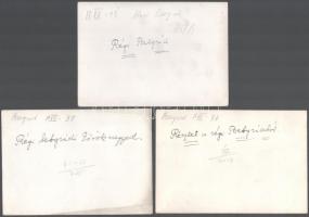 cca 1910 Belgrád 9 db nagyobb méretű, feliratozott fotó a régi Belgrádról, érdekes részletekkel, rég...