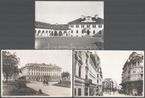 cca 1910 Belgrád 9 db nagyobb méretű, feliratozott fotó a régi Belgrádról, érdekes részletekkel, rég...