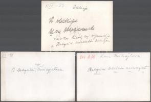 cca 1910 Belgrád 9 db nagyobb méretű, feliratozott fotó a régi Belgrádról, érdekes részletekkel, rég...