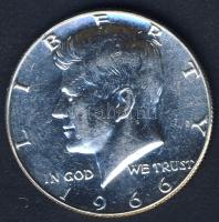 USA 1966. 1/2$ Ag "Kennedy" T:2