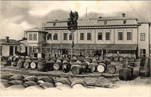 Foksány, Focsani; Dietrichstein Freres Vin en Gros-Exportation / Dietrichstein Brothers wine export (fl)