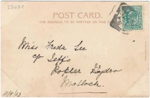 1903 Lynnmouth (Devon), On the East Lynn. The "Paragon" Series Published by Jos. Greaves (...