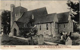 Hartlip, Church. Published by A. Shrubsall. Photo by The London Photographic Co. (Rb)