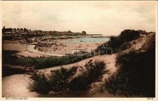 1929 Westgate-on-Sea, general view, beach. Published by A.W. Polden