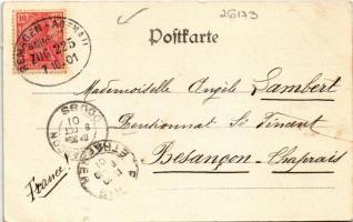 1901 Bad Neuenahr-Ahrweiler, Kalvarienberg Kloster / monastery. A. Dreesbach & Co. 4008. (EK)