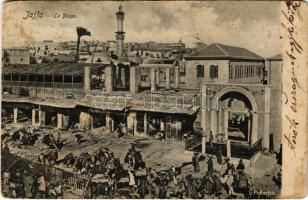 1911 Jaffa, Le Bazar / bazaar, market, shops. Ph. Bonfils. (fl)
