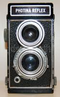 cca 1920 Régi Photavit Photina Reflex fényképezőgép működőképes