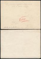 cca 1910 4 db gyermekfoglalkoztatási és zenei témájú fotó, 12,5x17,5 cm és 13,5x18 cm közötti mérete...