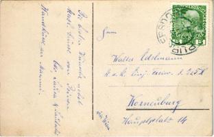 Purkersdorf, Bahnhof mit Lokomotiv / railway station, locomotive, railwaymen. photo  (EB)