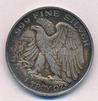 Amerikai Egyesült Államok 1987. 1 Uncia Ag "Liberty" (39mm/0.999/31,21g) T:2 ph., patina
...