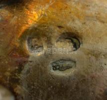 Ezüst(Ag) mini kis kiöntő, 2 db, jelzett, m: 3 és 5 cm, nettó: 51,4 g