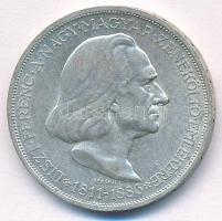 1936. 2P Ag "Liszt Ferenc" T:2 kis ph., patina Adamo P7.3