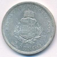 1936. 2P Ag "Liszt Ferenc" T:2 kis ph., patina
Adamo P7.3