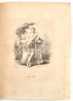 Császár Ferenc: Görög-római mythológiai zsebszótár. Bp., 1844, Trattner-Károlyi-ny.,XV+522 p.+19 t. ...