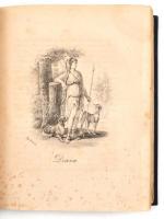 Császár Ferenc: Görög-római mythológiai zsebszótár. Bp., 1844, Trattner-Károlyi-ny.,XV+522 p.+19 t. ...