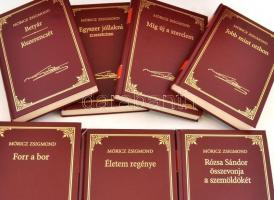 Móricz Zsigmond prózai művei 1-26. köt. Bp., 2013-2014, Kossuth. Kiadói műbőr-kötés, a 26. kötet ger...