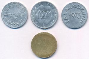 4db zseton, közte 1930. "1850-1930. A 80 éves Pesti Napló jubiláris éve" Al zseton T:2-