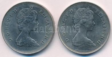 Nagy Britannia 1980. 25p Cu-Ni "II. Erzsébet / Az anyakirálynő 80. születésnapja" + 1981. ...