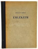 Munkácsy Mihály: Emlékeim. Bp., 1950, Hungária Könyvkiadó. Kiadói félvászon kötés.