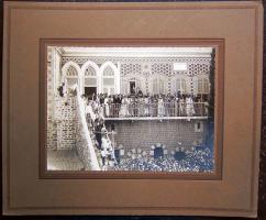 1912 Keresztény kórház egy arab államban keményhátú fotó / Christian hospital in an Arabian country photo 35x30cm