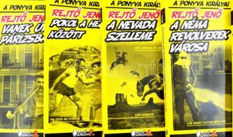 Rejtő Jenő sorozat 1-25. köt. Ponyva királyai. Pécs, 2010., Alexandra. Kiadói papírkötés, jó állapot...