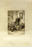 cca 1900 4 db nagyalakú rézkarc 40x60 cm