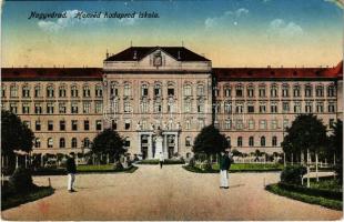 Nagyvárad, Oradea; Honvéd hadapród iskola / military cadet school (EK)