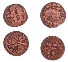 Lengyel Királyság / Litvánia ~1650. 4db Solidus Cu T:2-,3
Poland / Lithuania ~1650. 4pcs Solidus Cu...