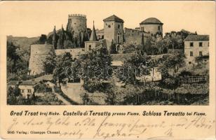 Fiume, Rijeka; Castello di Tersatto / Schloss / Trsat castle (EK)