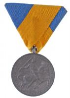 1941. Délvidéki Emlékérem cink emlékérem mellszalaggal. Szign.: BERÁN L. T:2 kis ph. Hungary 1941. Commemorative Medal for the Return of Southern Hungary zinc medal ribbon. Sign.:BERÁN L. C:XF small edge error NMK 429.