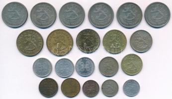 Finnország 1921-1979. 1p - 1M (21x) T:vegyes
Finland 1921-1979. 1 Pennia - 1 Marakka (21x) C:mixed