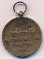 1938. "Felvidéki Emlékérem" Br kitüntetés mellszalag nélkül T:2 kis ph. Hungary 1938. &quo...