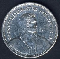 Svájc 1933B 5Fr Ag T:2/3+