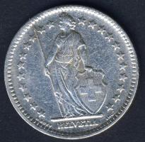 Svájc 1944B 2Fr Ag T:3