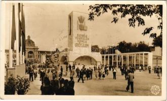 1942 Budapest, Nemzetközi Vásár, Egység, Fegyelem, Munka, Győzlem. So. Stpl