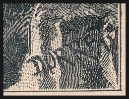 cca 1900 Morelli Gusztáv (1848-1909)-id. Dörre Tivadar (1858-1932): Der Plattensee bei der Puszta-Vi...