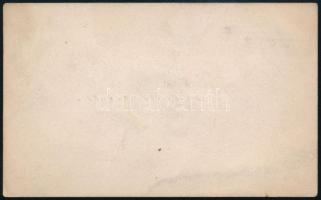 Henrik Johan Ibsen (1828-1906) norvég drámaíró, színházi rendező, költő névjegykártyája / Business c...