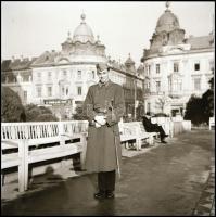 II. világháborús katonai negatívok, 11 db, 6×6 és 6×9 cm